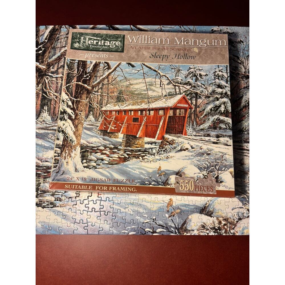 William Mangum 550 Piece Heritage Puzzle